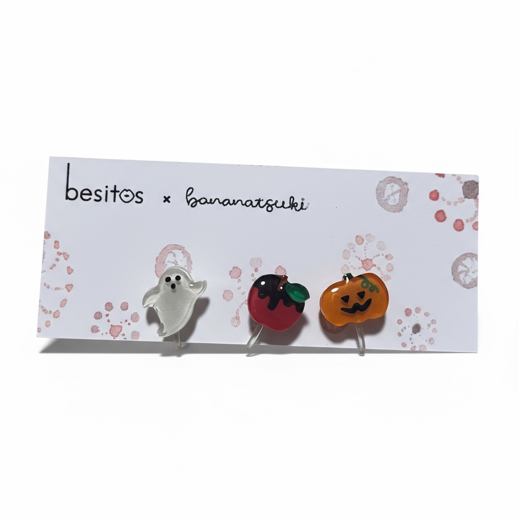 ノンホールピアス　ハロウィンセット